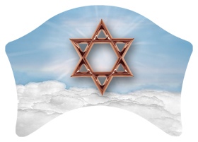 Star of David Blue-Copper
